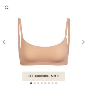 SKIMS FITS EVERYBODY SCOOP BRALETTE NWT SMALL